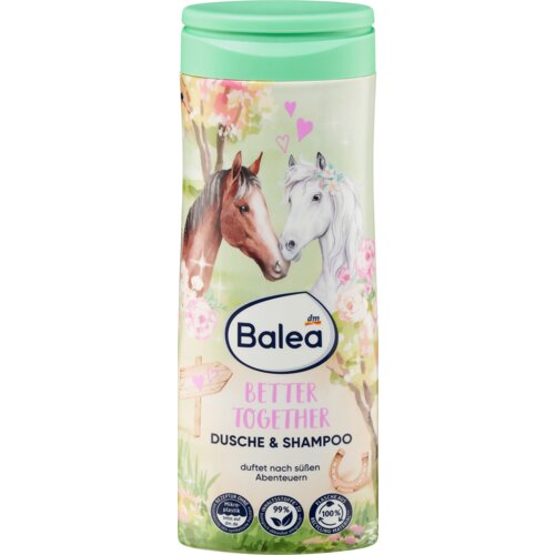 Balea Gel za tuširanje i šampon za kosu – BETTER TOGETHER 300 ml Cene