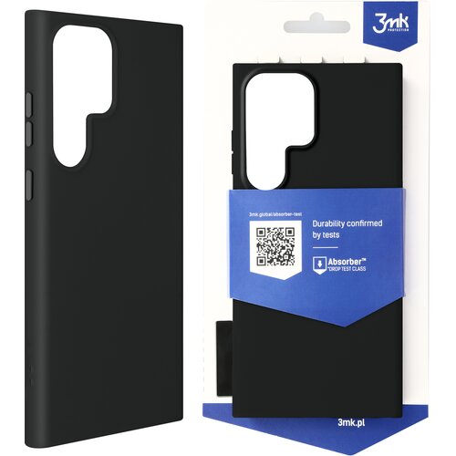 3mk Ovitek za Samsung S23 Ultra Soft Mat odporen na udarce 1.25m Matt Case ?rn, (20516789) Cene