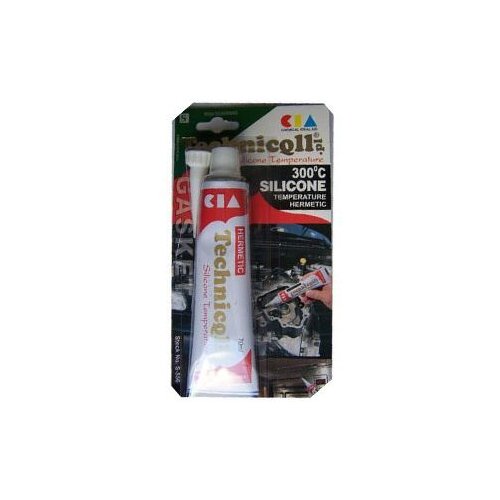 Technicqll silikon visokotemp.300C crni 70ml Slike
