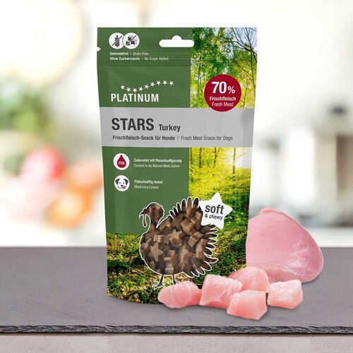 Platinum DOG Poslastica Stars Ćuretina 185 g Cene
