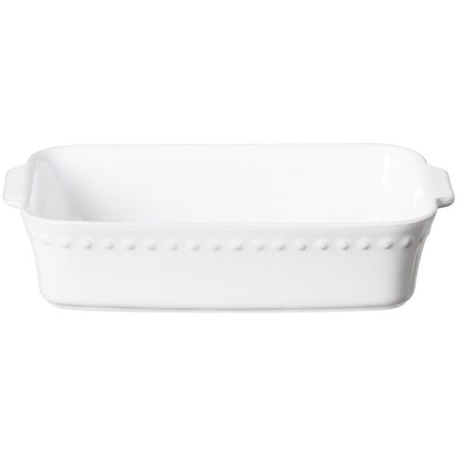 Costa Nova Bijela posuda za pečenje od kamenine Pearl, 27 x 17 cm Slike
