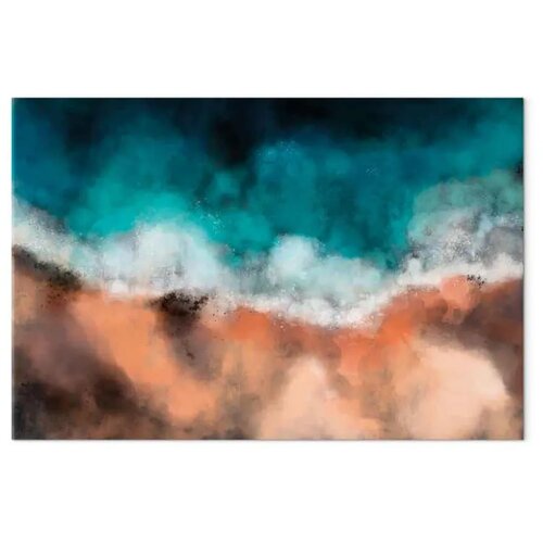  Slika - Waves in the Sand (1 Part) Wide 60x40 Na talijanskom platnu Cene