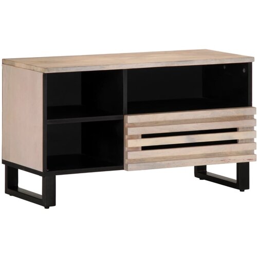 VidaXL TV ormarić 80 x 34 x 46 cm od masivnog drva manga Slike