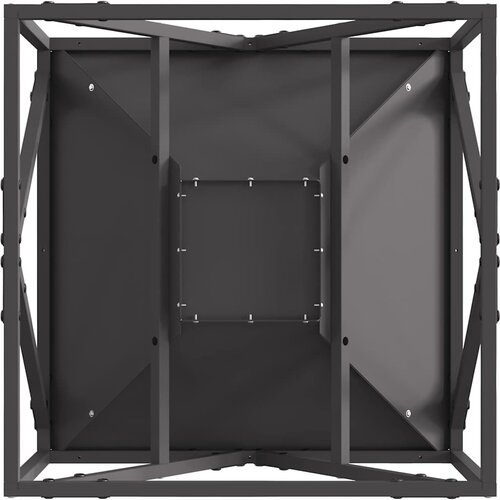  Kamin Crna 50 x 50 x 35 cm Čelik Slike