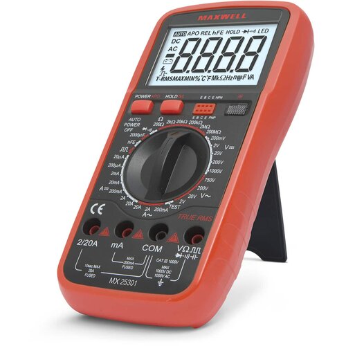 Maxwell-Digital Profesionalni digitalni multimeter z osvetlitvijo zaslona Cene