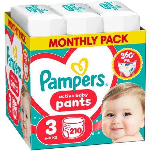 Pampers Pelene Pants 6, Monthly, MSB, 132/1 Cene