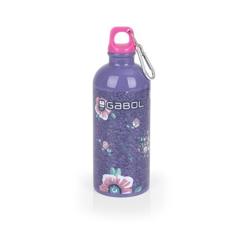Gabol Aluminijumska boca za vodu sa zakačkom 7x21 cm 600ml Lily ( 16ADG236248 ) Slike