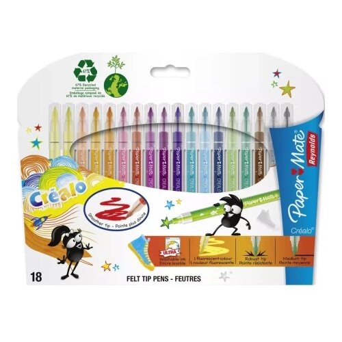 Paper Mate Papermate flomasteri crealo 1/18 ( s0251913 ) Cene
