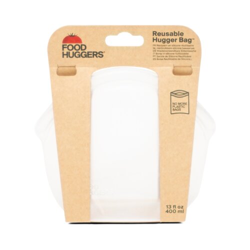 Food Huggers vrečka 900 ml - clear Cene