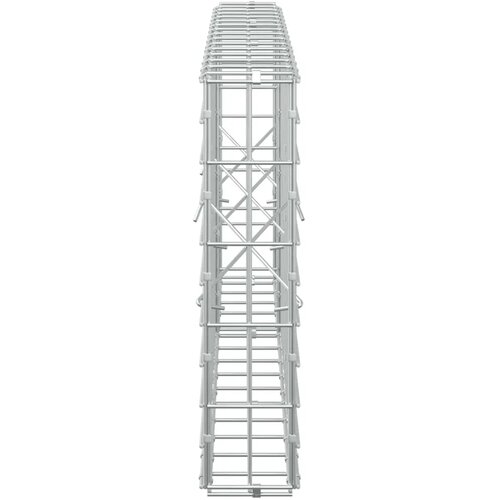  Gabion s žicom debljine 5 mm i mrežom 5x10 cm 150x10x50 cm - 10 cm 50 cm 150 cm Slike