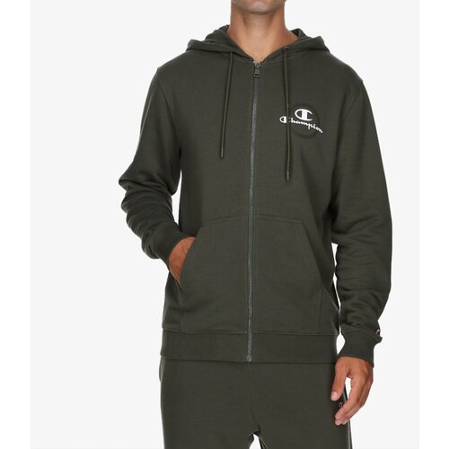 Champion ch full zip hoody, muški duks, zelena 220875 Cene