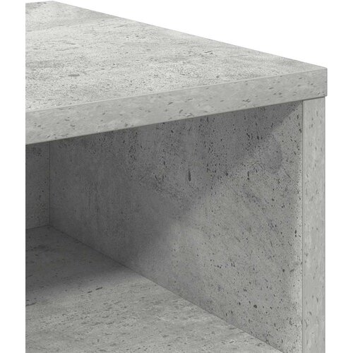  Noćni ormarić boja betona 40 x 30 x 30 cm od konstruiranog drva Slike