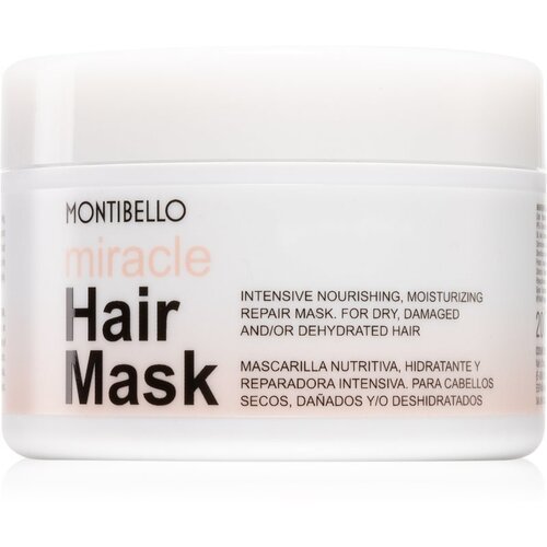 Montibello Miracle intenzivna hranilna maska za suhe in po&amp;scaron;kodovane lase 200 ml Slike
