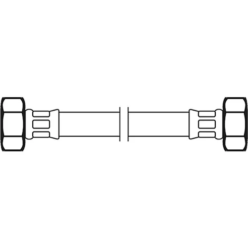  priključna cev, flexo (½-palčna/½-palčna, dolžina: 100 cm)