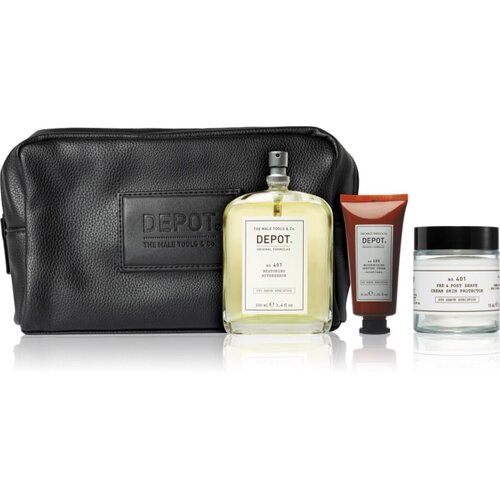 Depot COSMETICS SETS Specific Shave Treatment Set darilni set za moške Cene