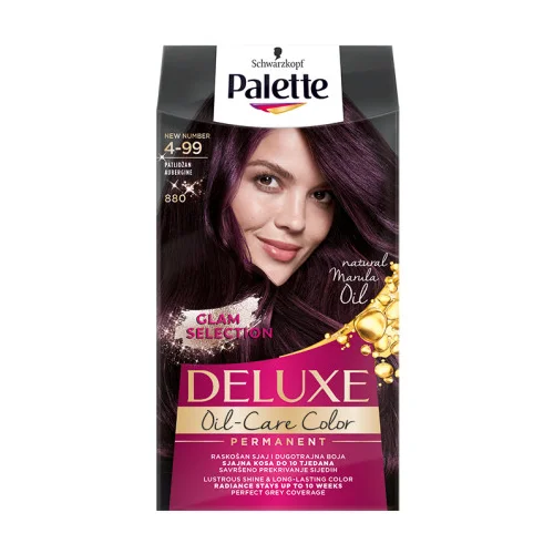 Schwarzkopf Palette boja za kosu - Deluxe - 4-99 Aubergine