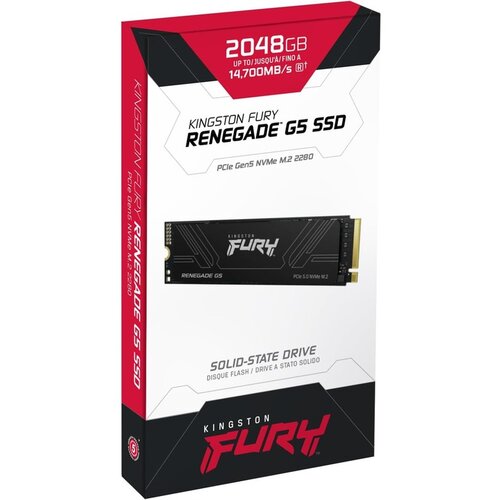 Kingston SSD 2TB NVMe M.2Fury Renegade, PCIe 5.0R/W : 14700/14000MB/s Cijene