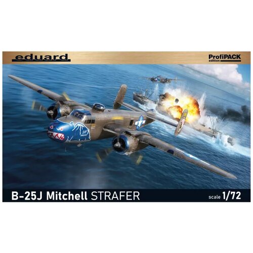 Eduard model kit aircraft - 1:72 B-25J mitchell strafer Slike