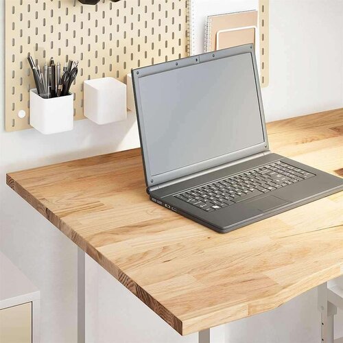 vidaXL Ploča za radni stol 100x80x2,5cm netretirane masivne hrastovine Cene
