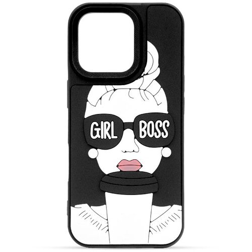  Futrola 3D Protect za Iphone 16 Pro DZ2/4, Crno-bela Cene