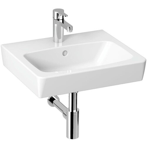 Jika H8103800001041 Lyra Plus Viva 50 x 43 cm pravokotni vgradni keramični umivalnik z odprtino za armaturo Cene