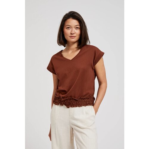 Marisse Women's Blouse L-Ts-4413 D.Brown Cene