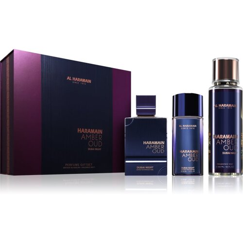 Al Haramain Amber Oud Dubai Night darilni set uniseks 1 kos Cene