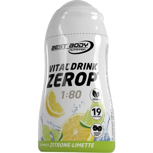 Best Body Nutrition Vital Drink ZEROP® Squeeze - Lemon & Lime Cene