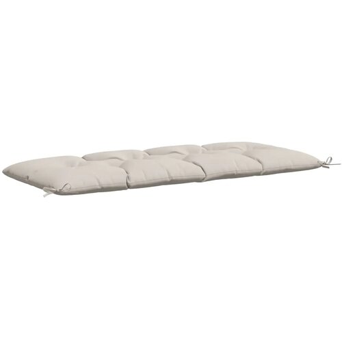  Jastučići za klupe VIANEN 2 kom. 100% poliester Bijela - Bijela 150 x 60 x 12 cm Slike
