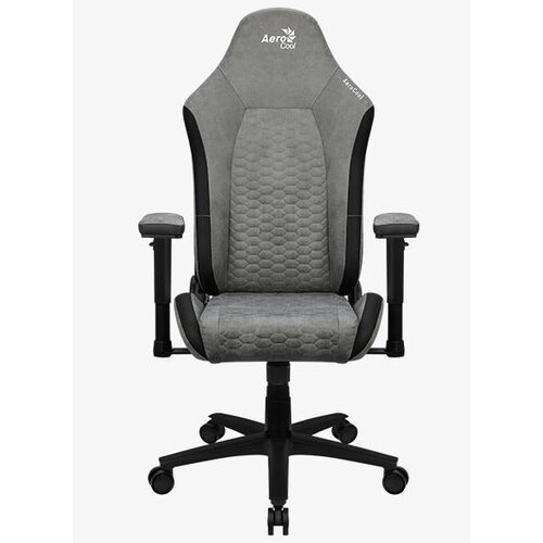 Aero Cool Crown AeroSuede Universal gaming chair Padded seat Stone Grey Slike