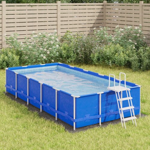 vidaXL Platno za tlo ispod bazena svjetlosivo 420x220 cm poliesterska Cijene