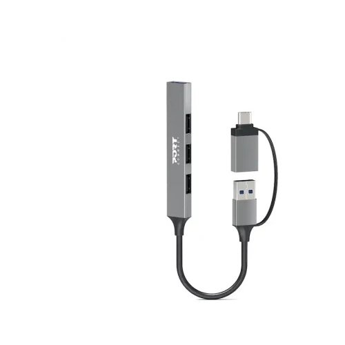Port Designs USB-C / USB-A to 4 USB-A ports 480 Mbps SLIM HUB Slike