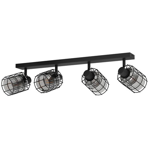 Eglo Spot lampa CONSACA 4xE27 78 cm crna 99713 Slike