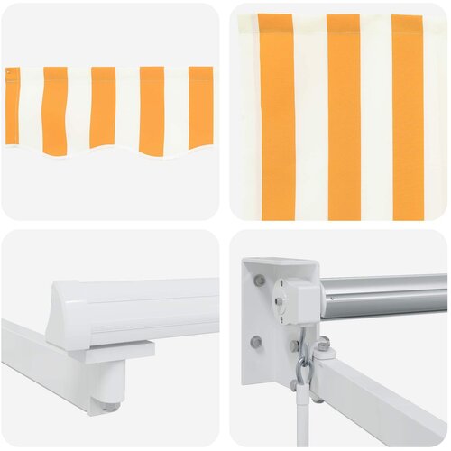  zlačivna tenda s LED diodama 4,5 &amp;times; 3 m Slike