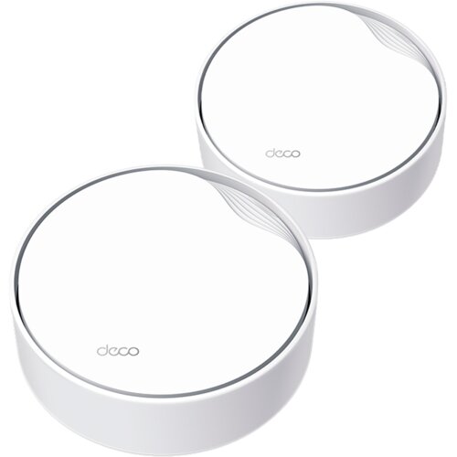Tp-link Deco X50-PoE (2-pack) AX3000 Whole Home Mesh Wi-Fi 6 System with PoE, 574 Mbps at 2.4 GHz + 2402... Slike