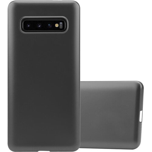 Cadorabo Case, združljiv s Samsungom v kovinsko sivi - za&amp;scaron;čitni pokrov iz fleksibilnega silikona TPU, (20595308) Slike