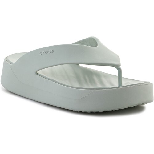 Crocs Natikači GETAWAY PLATFORM FLIP 209410-3VS Zelena Cene