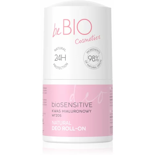 beBIO Hyaluro bioSensitive dezodorans roll-on za osjetljivu kožu 50 ml