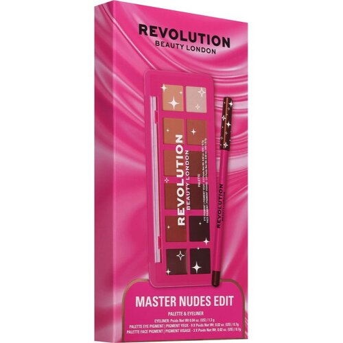 Revolution Master Nudes Edit darilni set za oči za ženske 1 kos Slike