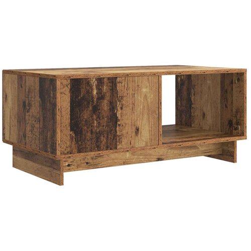  Stolić za kavu Staro drvo 90 x 50 x 40 cm Konstruirano drvo - Staro drvo Slike