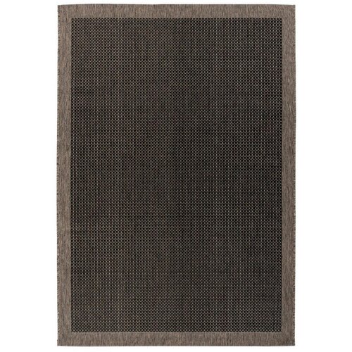 Kayoom RAVNO TKANA PREPROGA Splash 100 Anthrazit / Schwarz 120/170 cm tkano antracit, črna Cene