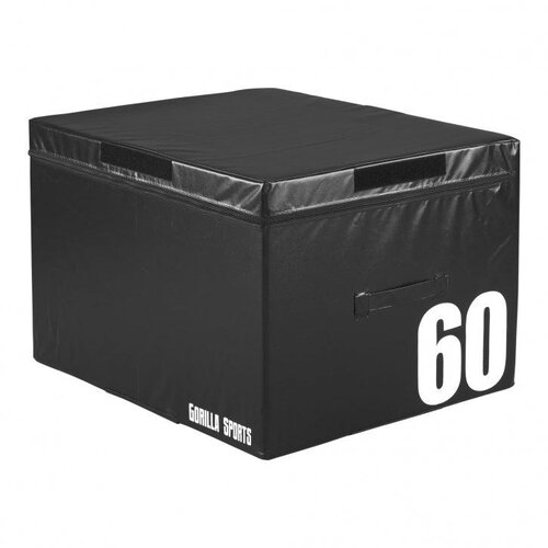 Gorilla Sports Mekana pliometrijska kutija sa čičak trakom 15 - 60 cm Slike