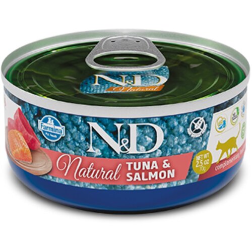 Farmina N&D konzerve za mačke Natural - Tuna&Salmon 70g Cene