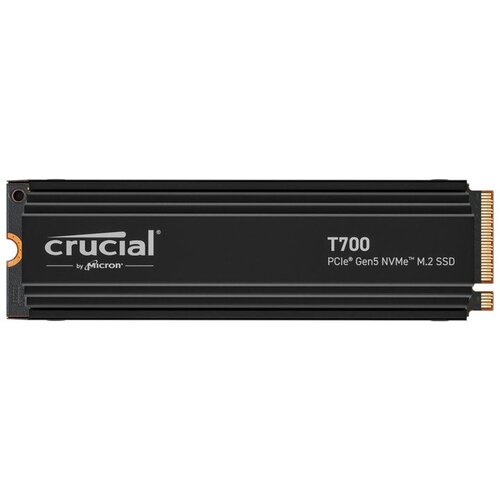 Crucial SSD T700 4TB PCIe Gen5 NVMe M.2 Heatsink Black Cene