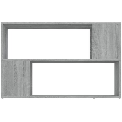  za knjige sivi hrast 100x24x63 cm konstruirano drvo Slike