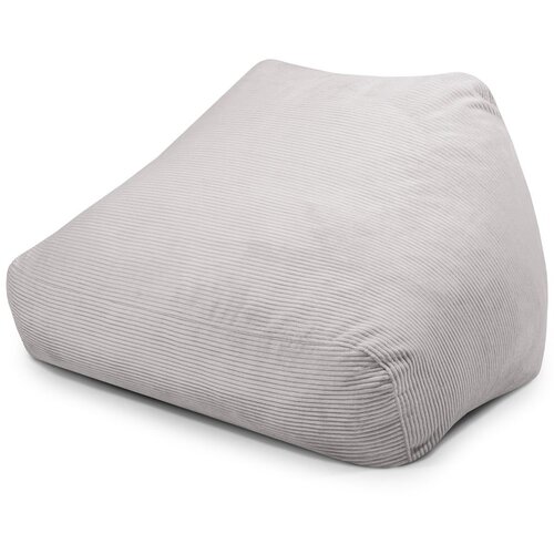 SLOWDOWN Svijetlo siva vreća za sjedenje od samta Sofa Snug – Cijene
