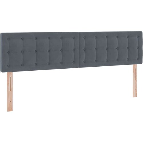  s od storage s uzglavljem Tamno siva 160 x 200 cm Bar&amp;scaron;un Slike