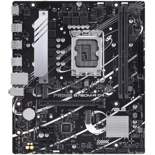 Asus MB Prime B760M-R D4 LGA 1700, 2x DDR4, 2x M.2, 1x HDMI, 8x USB, mATX Cijene