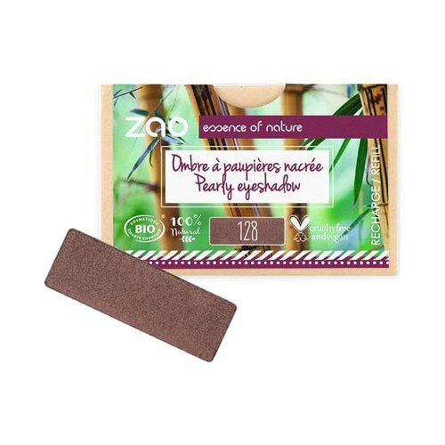 Zao Refill Rectangle Eye Shadow - 128 Pearly Tiramisu Cene