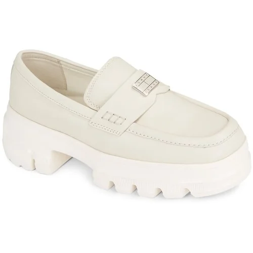 Tommy Jeans Čevlji brez vezalk Tjw Chunky Loafer EN0EN02504 Bež